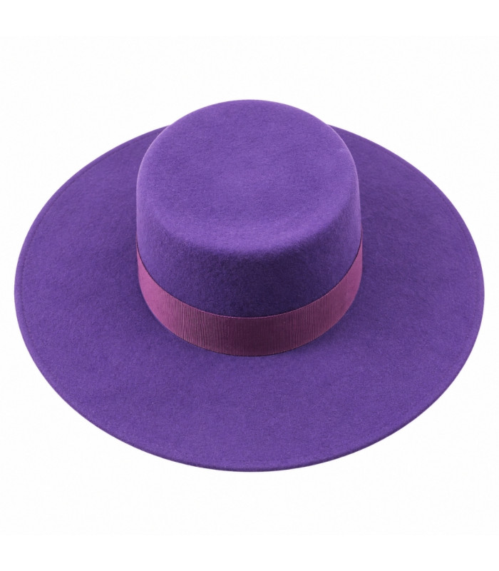 SOMBRERO CORDOBÉS DE SEÑORA - 100% LANA MERINO - INDEFORMABLE Y AJUSTABLE