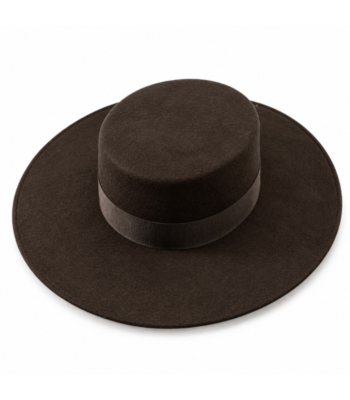 SOMBRERO CORDOBÉS DE SEÑORA - 100% LANA MERINO - INDEFORMABLE Y AJUSTABLE