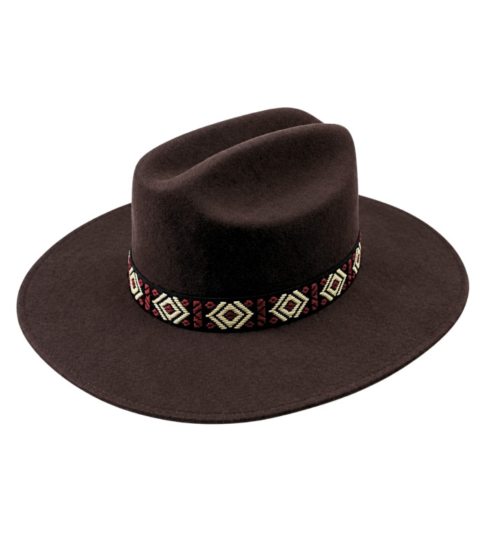 SOMBRERO DE FIELTRO 100% LANA MERINO - INDEFORMABLE Y AJUSTABLE