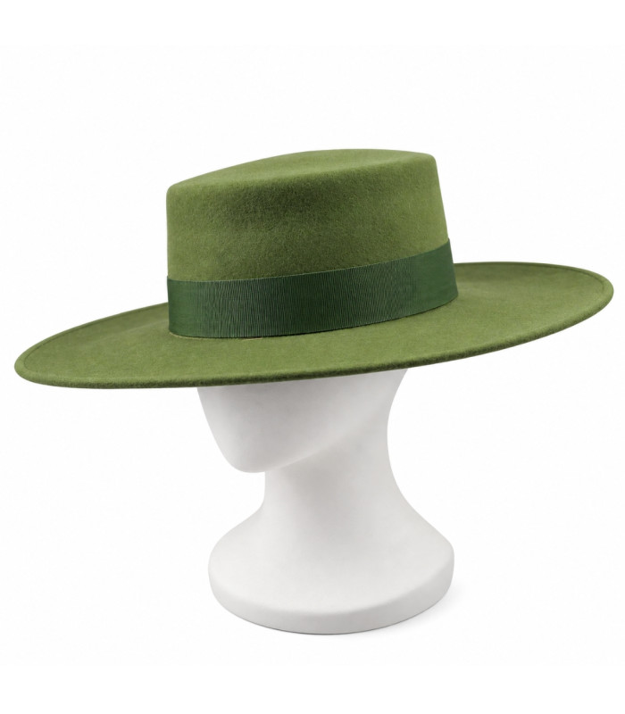 SOMBRERO CORDOBÉS DE SEÑORA - 100% LANA MERINO - INDEFORMABLE Y AJUSTABLE