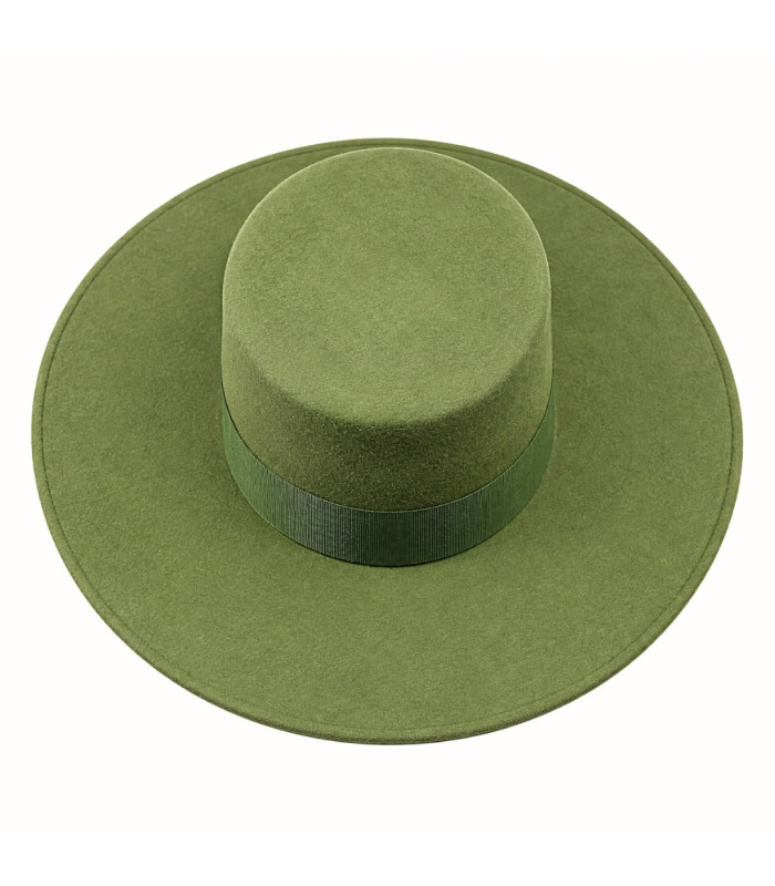 SOMBRERO CORDOBÉS DE SEÑORA - 100% LANA MERINO - INDEFORMABLE Y AJUSTABLE