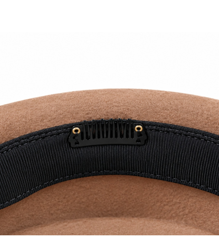 BASE PILLBOX DE FIELTRO DE LANA MERINO 100% - AUTOAJUSTABLE