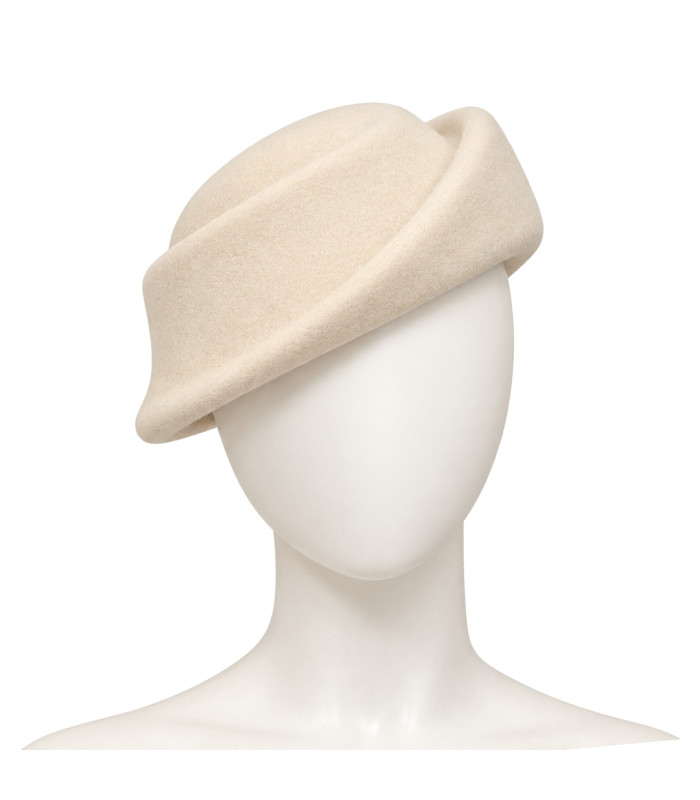 BASE PILLBOX DE FIELTRO DE LANA MERINO 100% - AUTOAJUSTABLE
