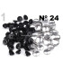 BOTON PARA FORRAR CON MAQUINA Nº 24