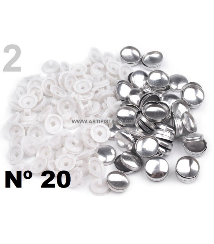 BOTON PARA FORRAR CON MAQUINA Nº 20