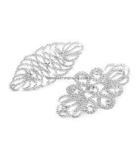 APLICACIÓN METÁLICA CON STRASS