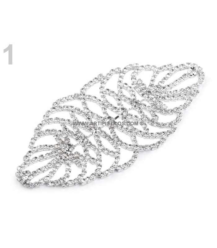 APLICACIÓN METÁLICA CON STRASS