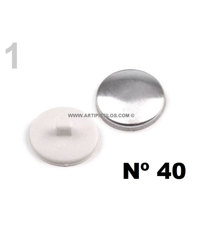 BOTON PARA FORRAR CON MAQUINA Nº 40