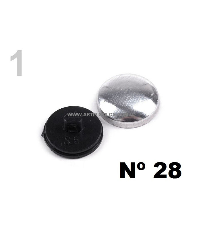BOTON PARA FORRAR CON MAQUINA Nº 28