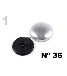 SELF-COVER BUTTON WITH MACHINE Nº 36