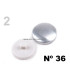 SELF-COVER BUTTON WITH MACHINE Nº 36