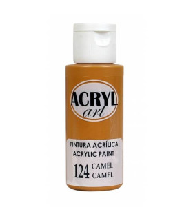 Pintura Acrilica 250 Ml. Para Pintar Porcelana Fria Camel 250 Ml.