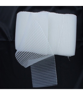 Crin Plisado 8 Cms. Blanco 1 Mt. X 8 Cms. - gama de colores