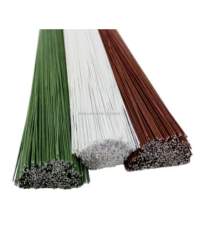 ALAMBRE FORRADO DE PAPEL 0,4mm. BOLSA DE 50 gr.