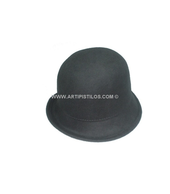 FELT HAT CLOCHE