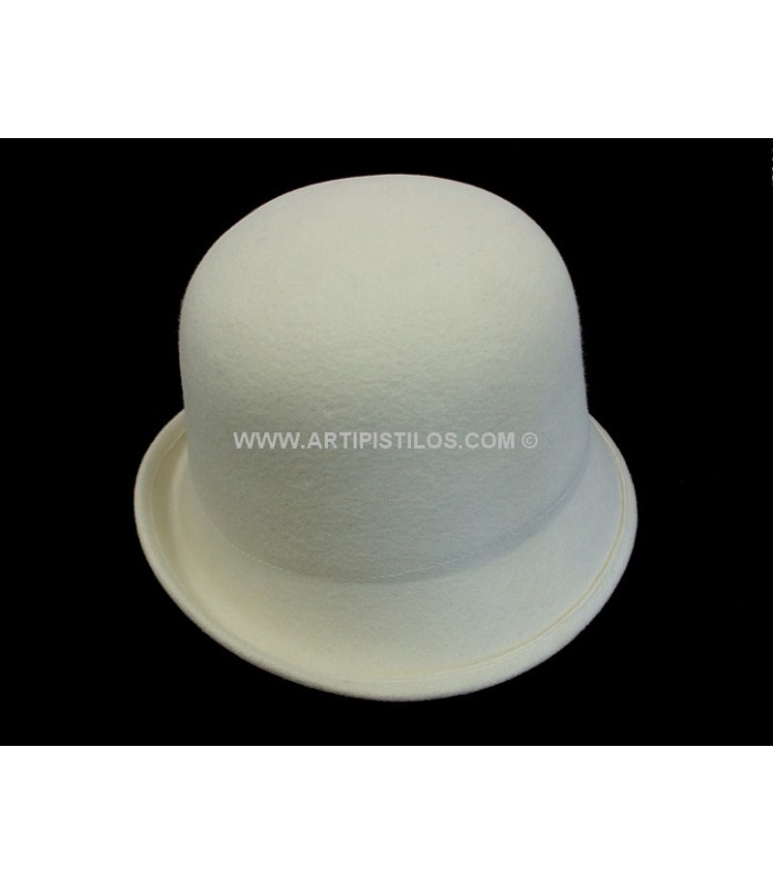 FELT HAT CLOCHE