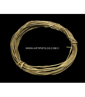 ALAMBRE FORRADO PAPEL ESTRAZA X 5 MTS.