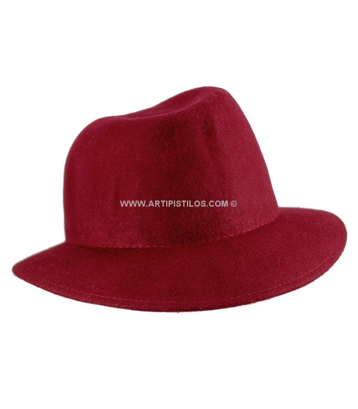 WOMAN'S FELT HAT WATERPROOF AND INDEFORMABLE