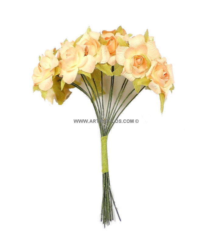 Bouquet 12 Fleurs Papiertissu