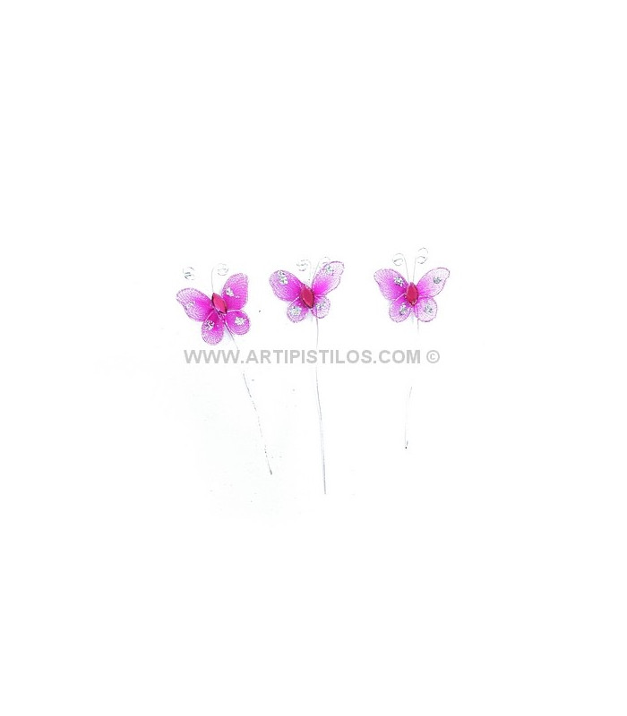 MINI BORBOLETAS 2,5 X 2,5 CMS.