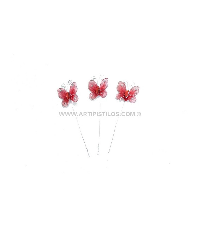 MINI BORBOLETAS 2,5 X 2,5 CMS.