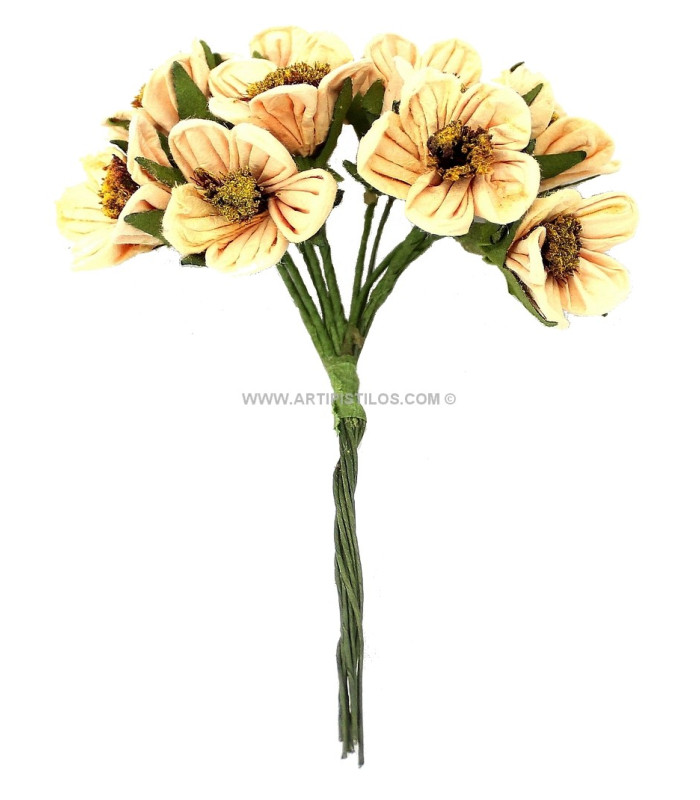 10 PAPER FLOWERS BUNDLE
