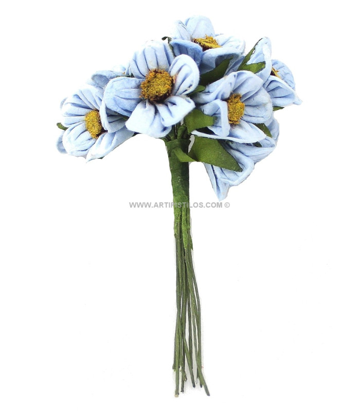 POMO DE 10 FLORES DE PAPEL