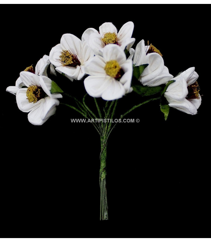 POMO DE 10 FLORES DE PAPEL