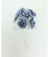 RAMILLETE 12 FLORES DE RASO