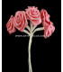 RAMILLETE 12 FLORES DE RASO