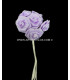 RAMILLETE 12 FLORES DE RASO