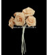 RAMILLETE 12 FLORES DE RASO