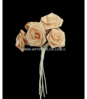 12 Flowers Satin Bundle Make-up Diam: 3 Cm