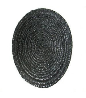 Base Paja 14 Cm. Negro 14 Cms. De Diametro - colores para