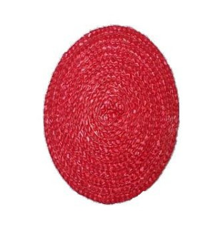 Base Paja 14 Cm. Rojo 14 Cms. De Diametro - colores para
