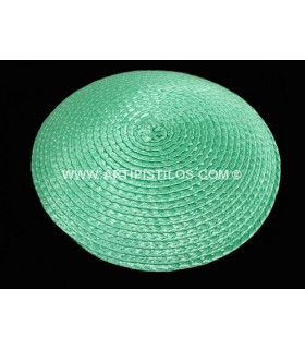 Base De Paja Sintética 14 Cms. Jade 14 Cms. De Diametro - colores para