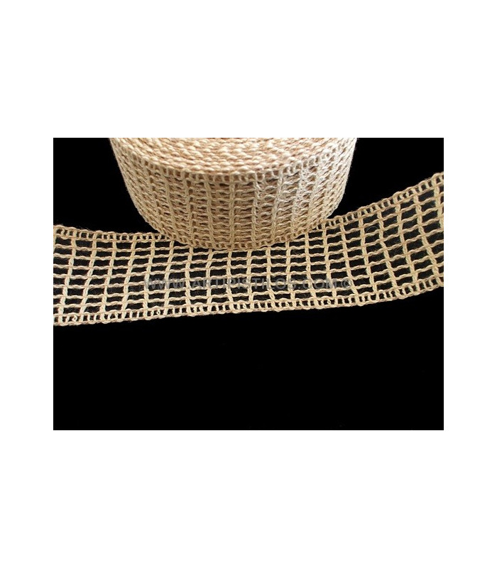 FITA CROCHÊ DE ALGODÃO 4,5 CMS.