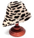 Cone rabbit fur 100% 2-sided