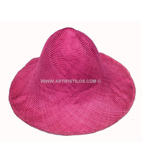 Capelina De Parasisal Aprestada 40 Cms. Diametro Magenta