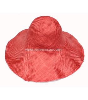 Capelina De Parasisal Aprestada De 45-50 Cms. Rojo Altura: 15-20 Cms. Diametro: 45-50 Cms.