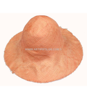 Capelina De Parasisal Aprestada De 45-50 Cms. Salmon Altura: 15-20 Cms. Diametro: 45-50 Cms.