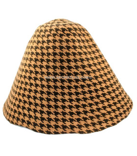 Stamped chapéu de feltro
