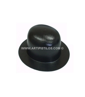 Horma Para Fieltro Modelo Cl-dome Talla "m" Negro Altura: 12 Cms. Diametro: 29,5 X 27 Cms. - sombreros