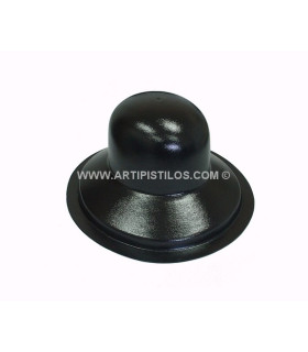 Horma Para Fieltro Talla "l" Modelo Cloche Negro Altura: 17 Cms. Diametro: 33x29cms. Talla "l" - sombreros