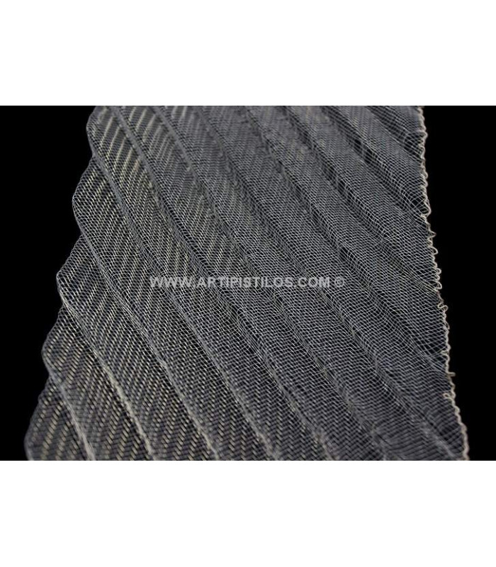 DIAGONAL PLEATED SIDE CRIN 11 X 60 CMS.