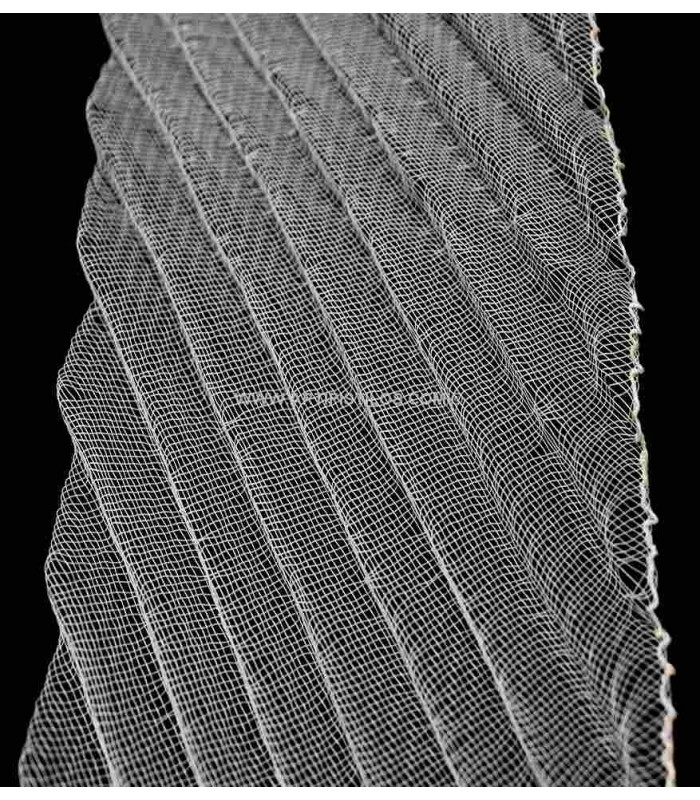 DIAGONAL PLEATED SIDE CRIN 11 X 60 CMS.