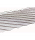 DIAGONAL PLEATED SIDE CRIN 11 X 60 CMS.