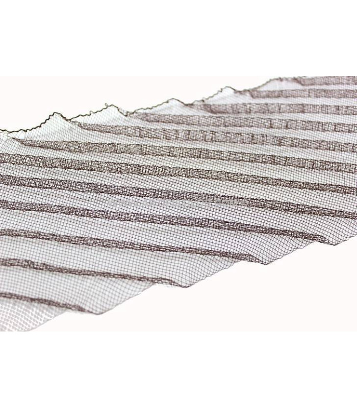 DIAGONAL PLEATED SIDE CRIN 11 X 60 CMS.