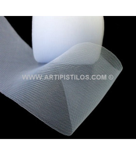 Crin Fino 10 Cms. Sin Hilo Blanco 10 Cms. X 1 Mt. - tocados para
