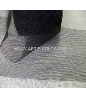 Crin Fino 10 Cms. Sin Hilo Negro 10 Cms. X 1 Mt. - tocados para